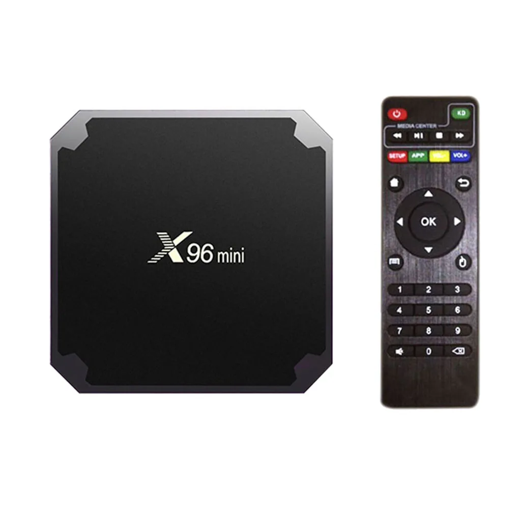 Smart TV Box x96 Mini Android 7.1 s905w 1gb RAM 8gb HDTV 4k IPTV 5 Core Language Muti-language