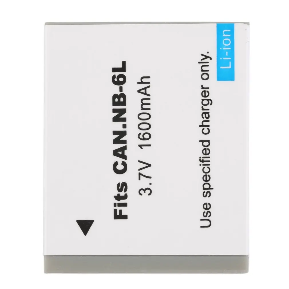 

NEW 3.7V 1600MAH Replacement Li-Ion Battery for CANON NB-6L Camera Drop Shipping
