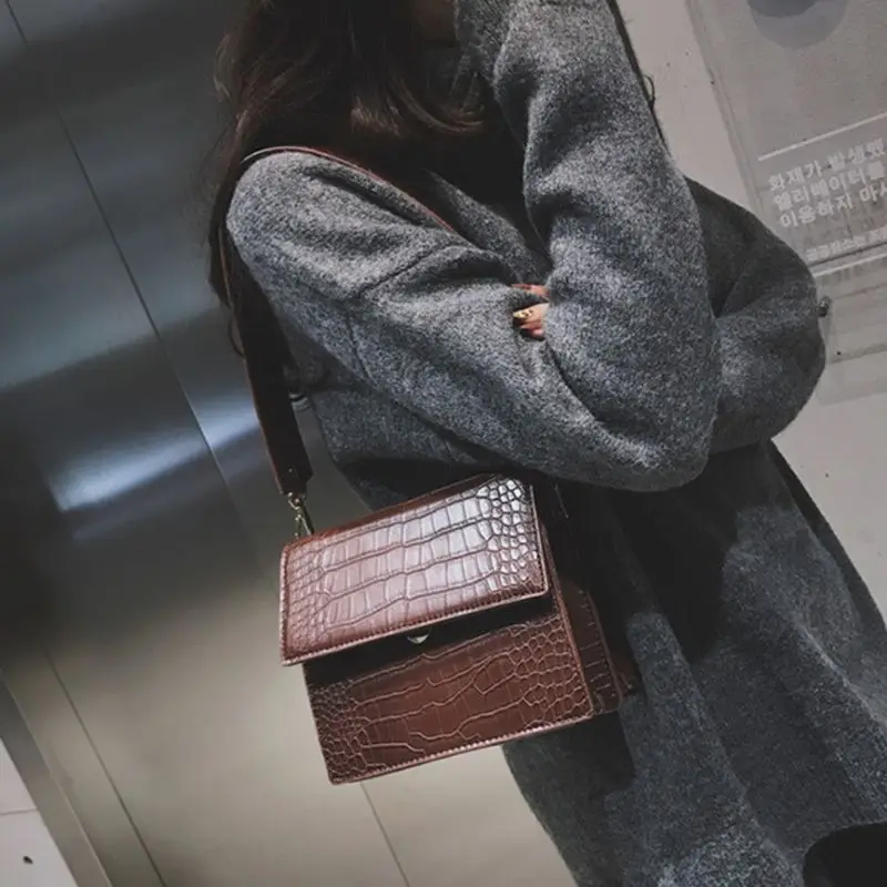 Женская модная кожаная сумка на плечо, женская сумка через плечо, сумка-тоут, сумка-портфель, кошелек