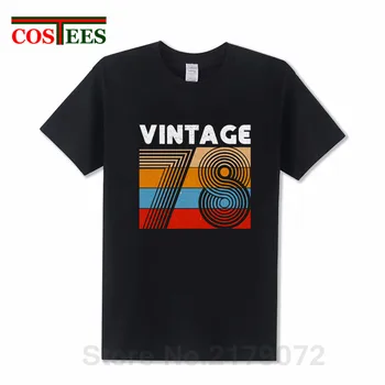 

Retro Born in 1978 T-shirt Funny 41th Birthday Gift Tee Vintage 1978 for 41 Years Old T shirt for father's day present dad shirt