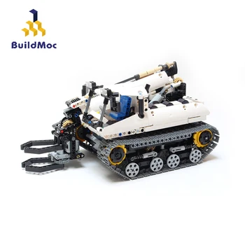 

BuildMoc Technic RC Excavator Tracked Truck Kids Toys Building Blocks MOC City Construction Vehicle Educational Toy For Children