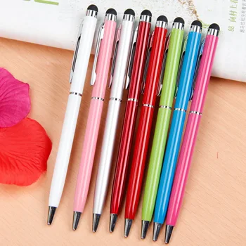 

Capacitance Ball Pen Handwritten Touch Screen Metal Hotel Aviation Promotion Customized LOGO Roller Ball Pen 30pcs/lot