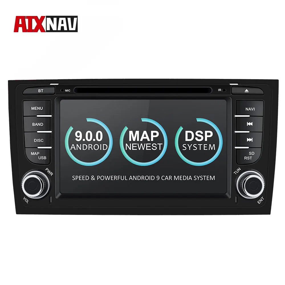 

Android Bluetooth Autoradio Vehicle GPS Navigation for Audi A6 DSP Auto Radio 2 Din Touch Screen Car Multimedia Player Parktroni