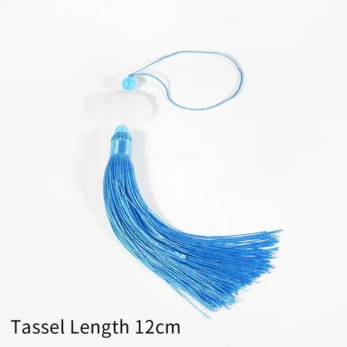 Turquoise Многоцветный белый нефритовый Лотос кисточки DIY Ювелирные изделия занавес одежды декоративные аксессуары ключ автомобиля сумка Подвеска для изготовления кистями - Цвет: Turquoise