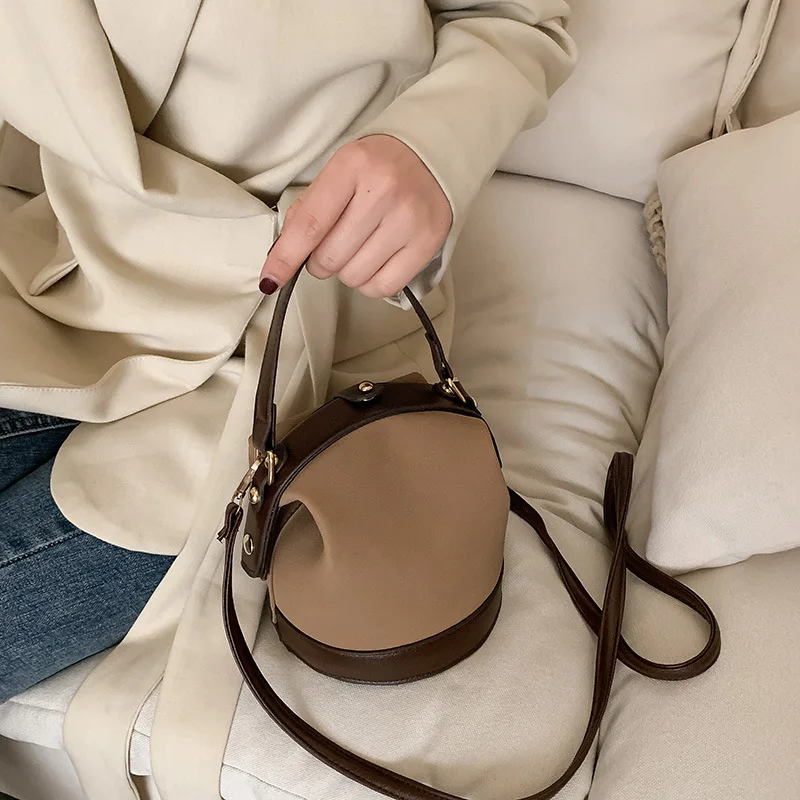 

Korean-style Bag Women's 2020 New Style Autumn And Winter Fashion Hand Dull Polish Shoulder Bag Western Style Versatile Shoulder