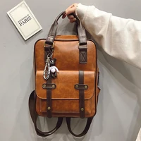 Sac de voyage pour femme en cuir artificiel  sac à dos