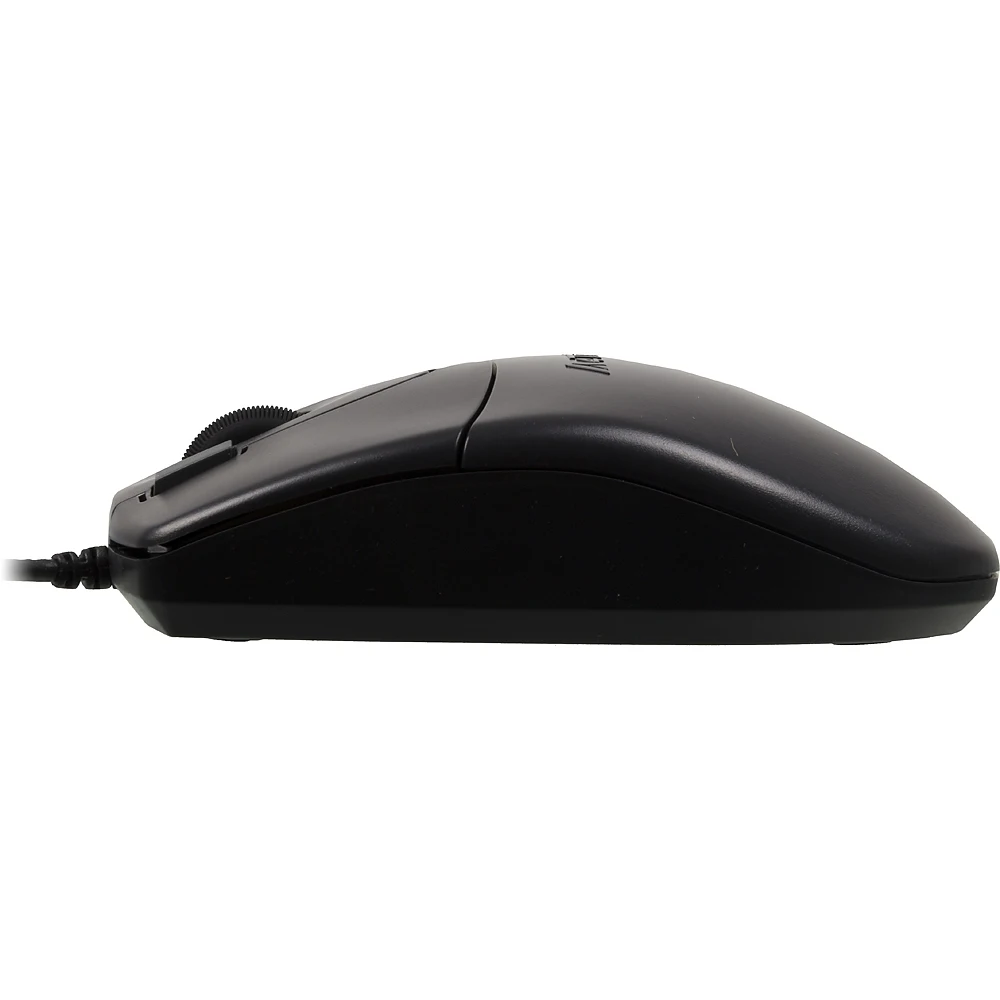 Мышь A4 OP-620D, проводная, USB, черный
