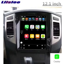 Автомобиль мультимедийный DVD gps Hi-Fi аудио радио 12 дюймов CarPlay адаптер для Mitsubishi Pajero V97 V93 2006~ навигации NAVI