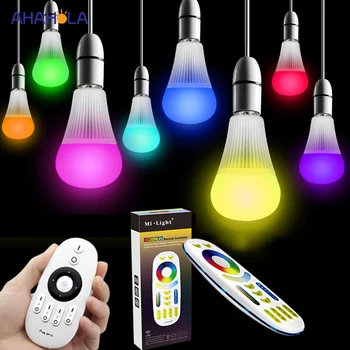 

Milight 2.4G Smart Led Light Bulb E27 E14 Gu10 220v CCT RGBW RGB+CCT Smart Led Lamp Smart Home Led Bulbs Lampada