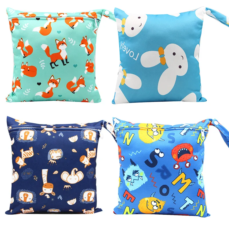 On Sale Mommy Diaper Bag for Baby Reusable Cloth Nappy Wet Bag Infant Portable Waterproof Stroller p3KZnp7B9
