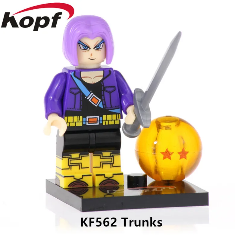 KF6045 строительные блоки Dragon Ball Сон Гохан шорты Janemba Вегета кирпичи фигурки детей обучающие игрушки