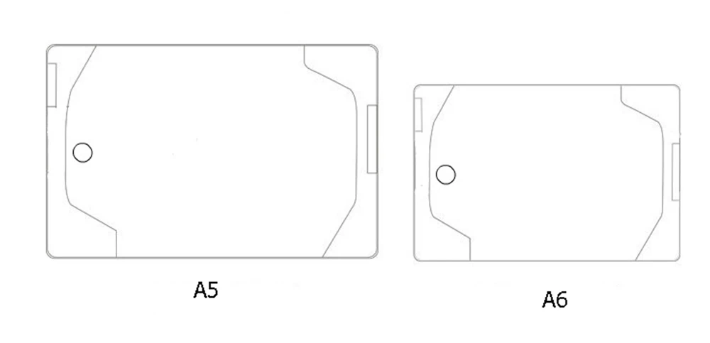 A5/A6 Clear PVC Cover for Macaron Book Jacket Leather Cover Notebook Protective Case Film A5/A6 Clear PVC Cover for Macaron Book Jacket Leather Cover Notebook Protective Case Film