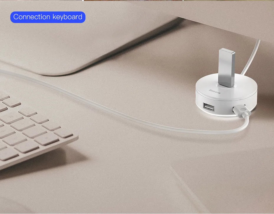 Baseus usb-хаб USB 3,0 type C концентратор для MacBook Pro поверхность USB C концентратор USB 2,0 адаптер с Micro USB для компьютера usb-хаб разветвитель