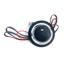12V Auto parada de arranque de motor de coche Botón de entrada sin llave de encendido interruptor de arranque del motor del coche del botón