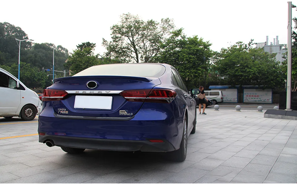 Автомобильный Стайлинг задний фонарь для Toyota Camry задние фонари- Lexus-дизайн светодиодный задний фонарь все светодиодный динамический сигнал