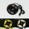 5V USB Led Strip Light SMD 2835 1M 2M 3M 4M 5M White/Warm White  Flexible Lighting Ribbon TV Background Tape Home Decor Lamp 4