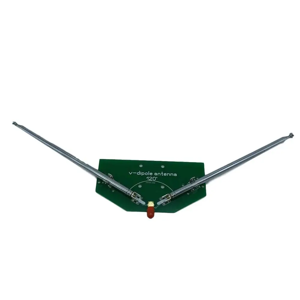 

78M-1 GHz Frequency Receive 137MHz Positive V Horn Antenna Rod V-dipole Oscillator DIY Kits with SMA Cable