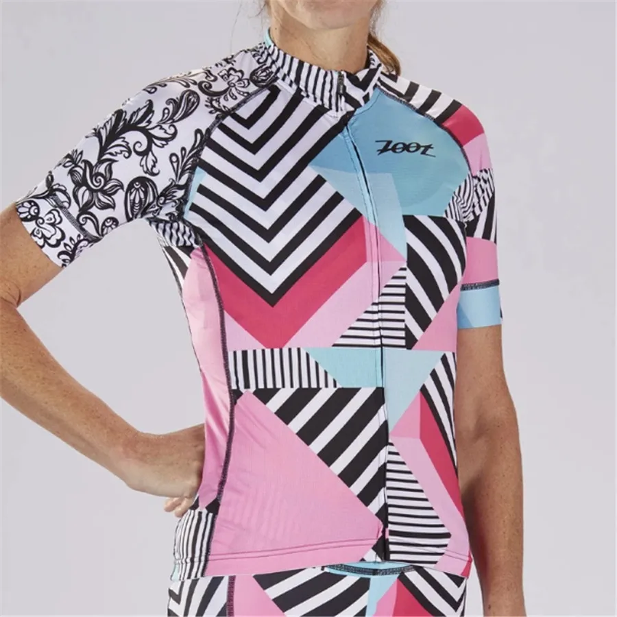

ZOOT Summer Women Cycling Jersey 2019 highway Cycling Clothing Racing Sport Bike Jersey Wear Short Sleeves Maillot ropa Ciclismo