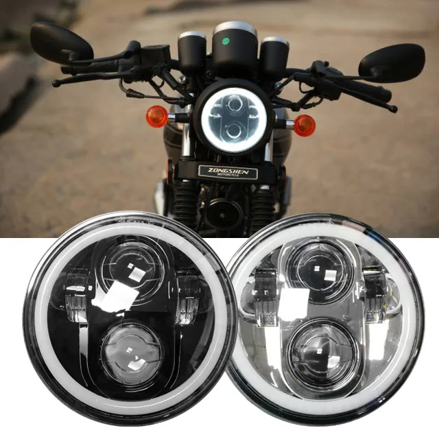 5-3/4 inch Motorcycle LED Headlight Projector Low Beam For