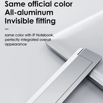 

Desktop Automatic Return Laptop Stand Aluminum Alloy Reusable Foldable Portable Non Slip Stable Notebook Holder Accessories