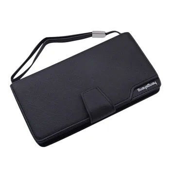 

Women Wallet Female Purse Women Leather Wallet Long Trifold Coin Purse Card Holder Money Clutch Wristlet Multifunction Zipper