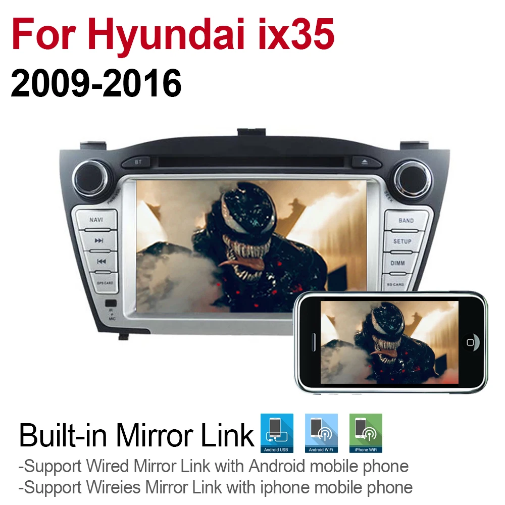 ZaiXi 4 ГБ android 9 0 автомобильный dvd плеер для Hyundai ix35 2009 ~ 2016 Мультимедиа GPS навигация