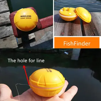 

HD Night Vision Wireless Sonar Sensor Sounder Fishing Rod Detector Fish Finder Sounder Fishing Rod Detector Fish Finder