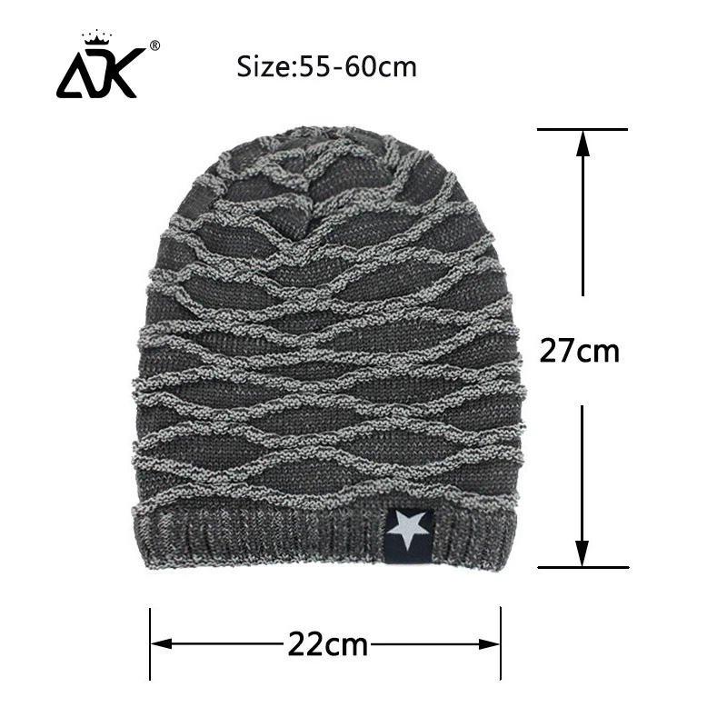 Зимние мужские шапки со звездами; s Beanie; Модный ребристый трикотажный Gorros; дышащая эластичная шляпа в стиле хип-хоп