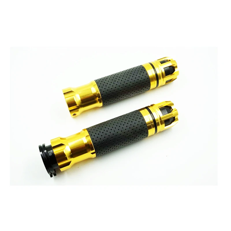 Мотоцикл 7/8 ''22 мм CNC рукоятка шапки/ручки на улице и гоночные Moto гоночное сцепление универсальный для Suzuki Honda Yamaha - Цвет: Gold
