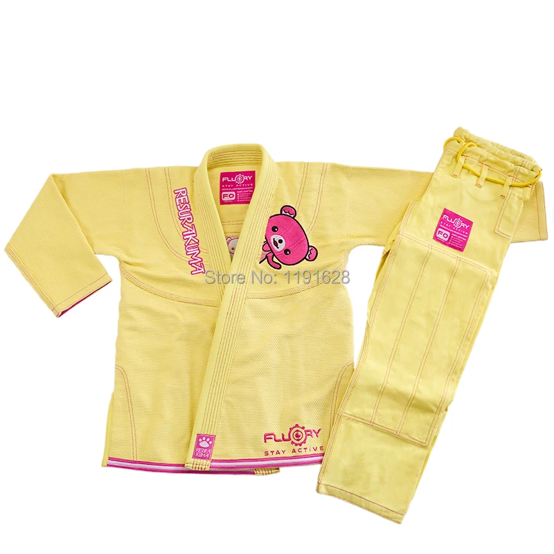 Женская Вышивка медведя FLUORY бразильский джиу джитсу| |