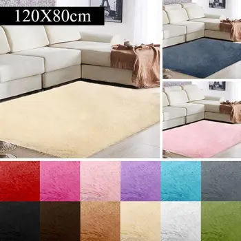 

Polyester Fiber Area Rug Fluffy Rugs Carpet Floor Home Decoration Sofa Multicolored Mat Bedroom Shaggy Living Room