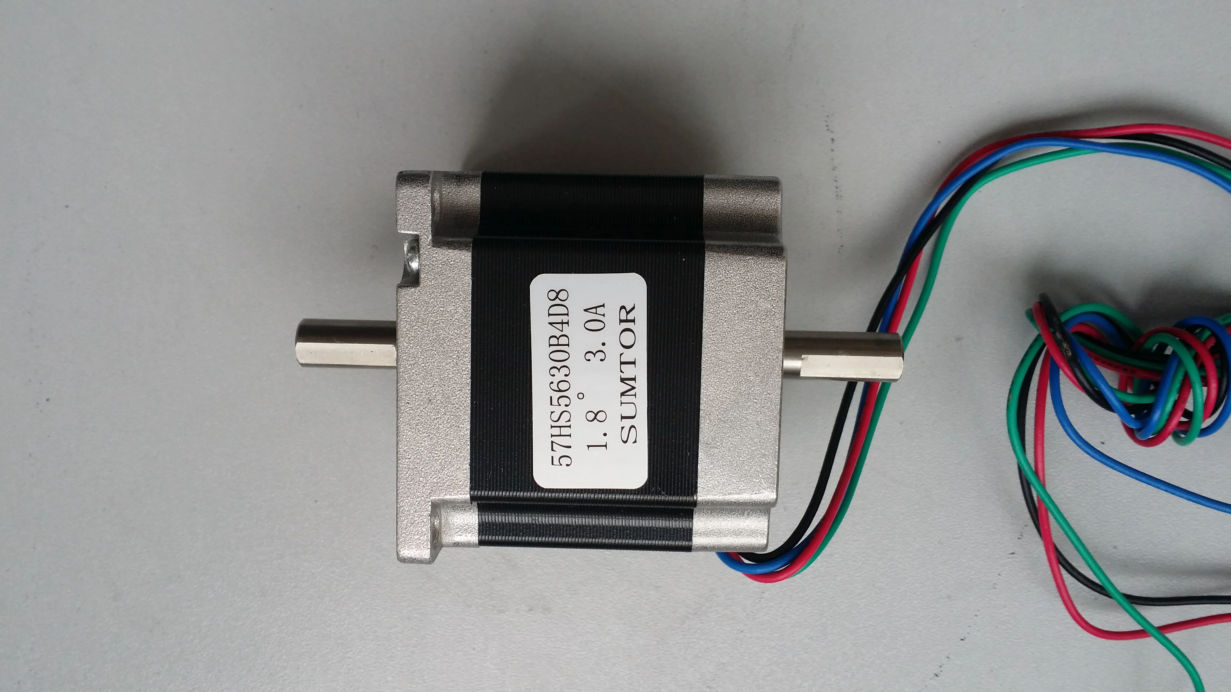NEMA 23 Stepper Motor Dual Shaft 8mm 1.2N.m (167oz-in) Body Length 56mm CE ROHS CNC Stepping nema23 | Обустройство дома