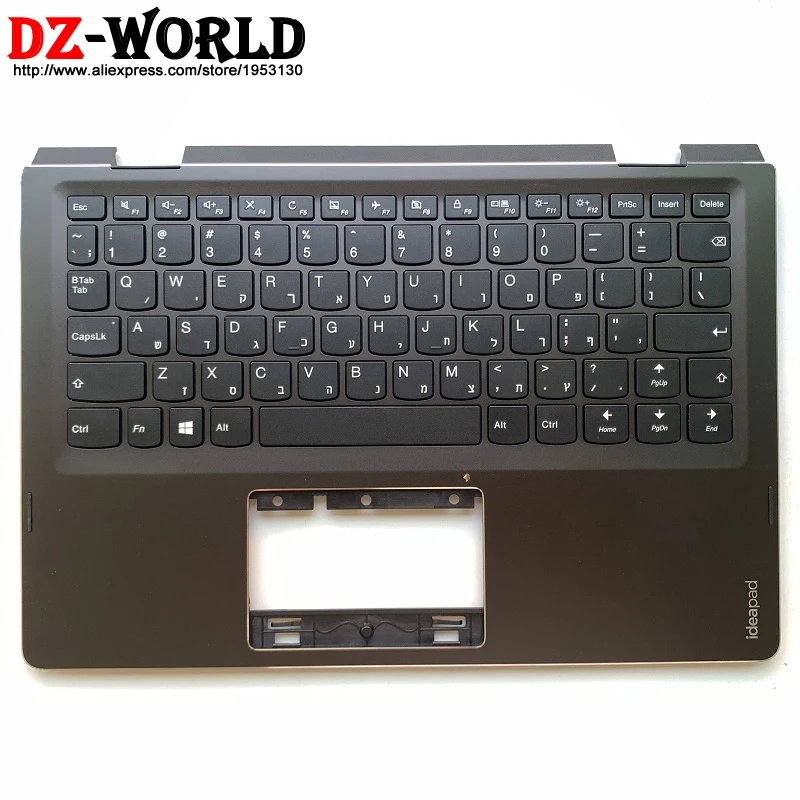 Черный верхний чехол для рук с ивритской клавиатурой для lenovo Ideapad 310S-11IAP ноутбука C крышкой 5CB0M39261
