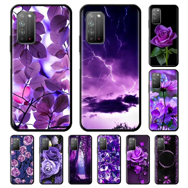 Чехол Infinity On Purple для Huawei Honor 20i 20 9C 9S 9A 8A 2020 10 Lite Y9 Y7 2019 Y9s Y8p Y7p чехлы