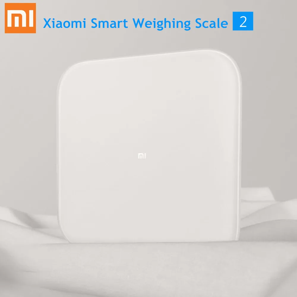 Xiaomi Mi Smart Body Fat Scale 2/весы 2 Bluetooth 5,0 APP Monitor светодиодный дисплей для измерения баланса тела весы состава - Цвет: Smart Weight Scale 2