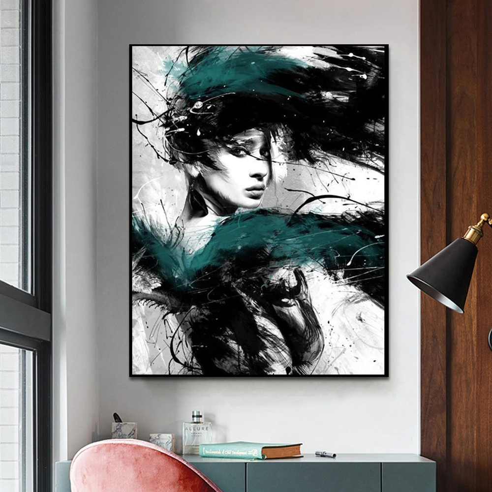 Abstract Woman Painting vlr.eng.br