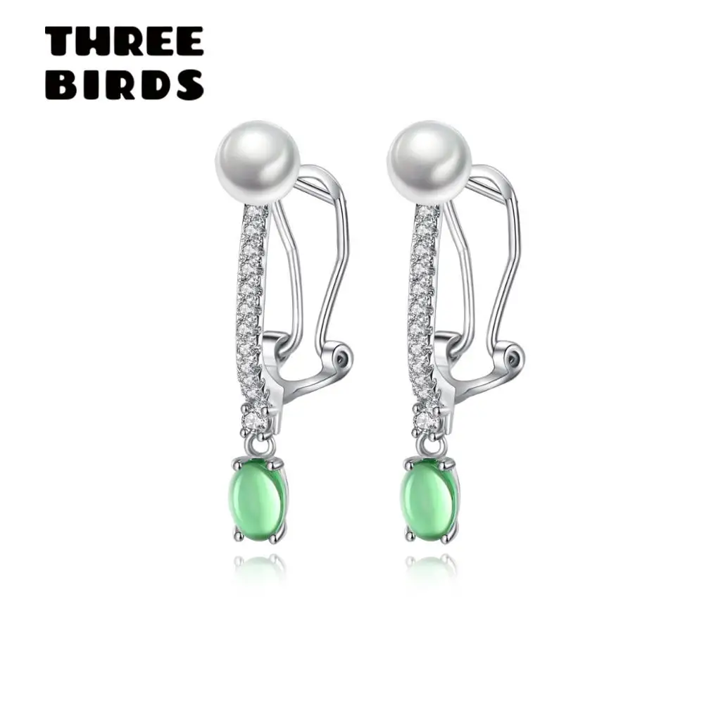 

Tiny Trendy Cubic Zirconia Green Crystal Stud Earrings Luxury Quality Cz Stone One Shaped Earirngs For Women Girl Jewelry