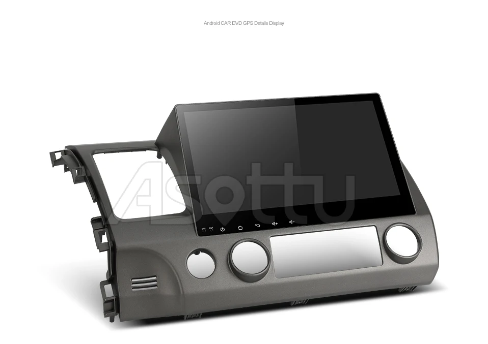 Perfect Asottu 2G android 9.0 PX30 car dvd gps player for honda civic 2006-2011 car radio video player gps navigation car  2 din dvd 20
