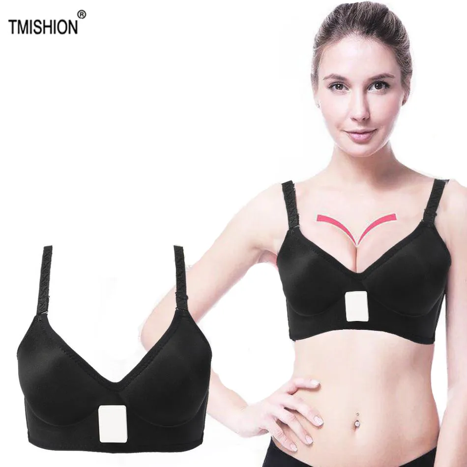 Electric Breast Massage Bra Enhancer Chest Frequency Vibration Massager