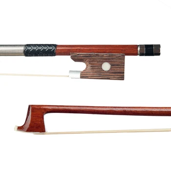 

Set/5pcs Wood 4/4 Violin Bows Perfect Balance Quick Response Brown