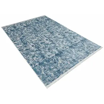 

Apex Lucca 3 'x 7' Polypropylene Blue Runner Rug
