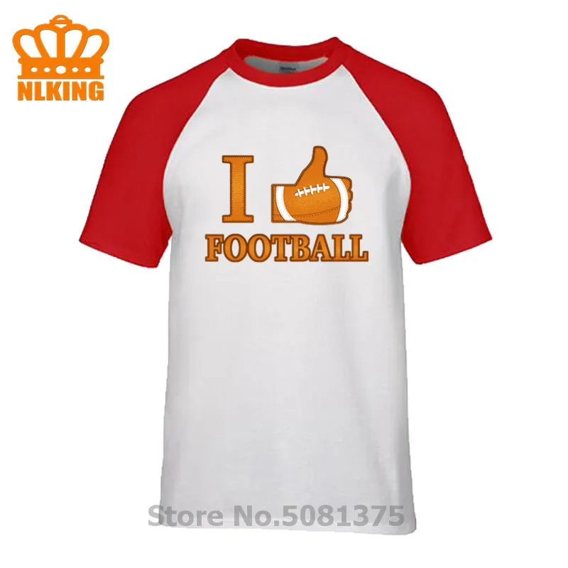 2019 Летняя мужская футболка с футбольным принтом I Like football, Новая повседневная футболка с круглым вырезом, Кубок мира, уличная модная