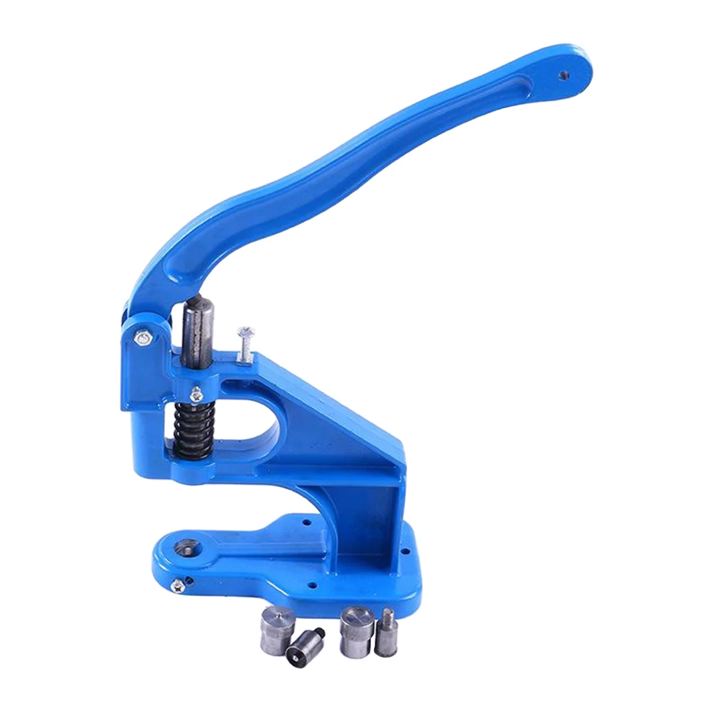 Heavy Duty Grommet Machine Hand Press Kit Tool for Banner Grommets Eyelet Sewing Heavy Duty Grommet Machine Hand Press Kit Tool for Banner Grommets Eyelet Sewing