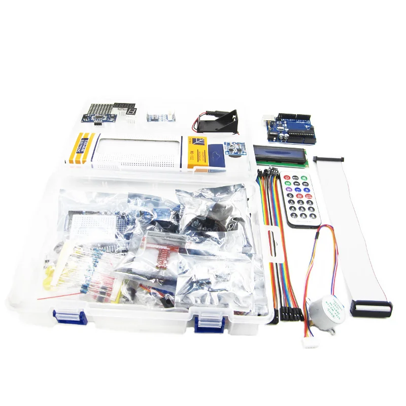 Стартовый набор упакован для Arduino UNO R3 Серводвигатель реле RTC светодиодный lcd 1602
