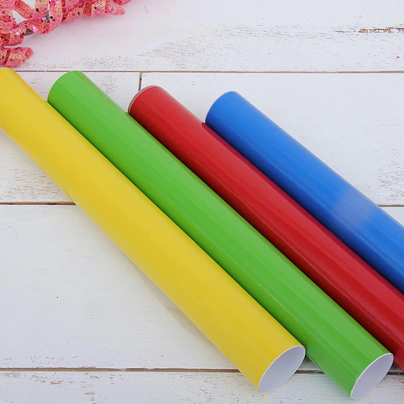 Festival DIY Gift Adhesive Craft Glossy lettering film Permanent Vinyl Roll Design Cup Handmade Glass Car Decal 30*25cm/100cm