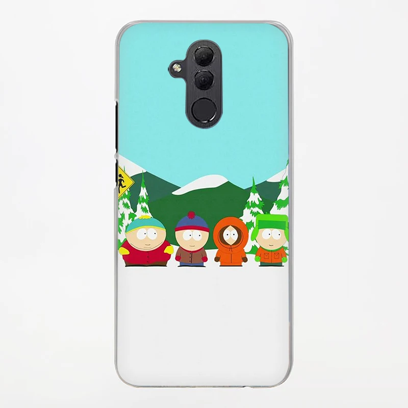 T10 EWAU аниме Southpark силиконовый матовый чехол для телефона huawei Y7 Y9 Prime mate 10 20 30 Lite Pro Nova 2i 3 3i 4 5i - Цвет: T10