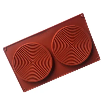 

2 holes mosquito - repellent mousse Silicone cake mold, silicone chocolate mold
