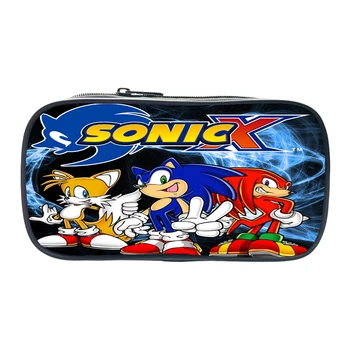 

Sonic Pencil Case Pencil Holder Children's Pencil Case Boys Girls Pencil Holder Students' Stationary Pencil Case