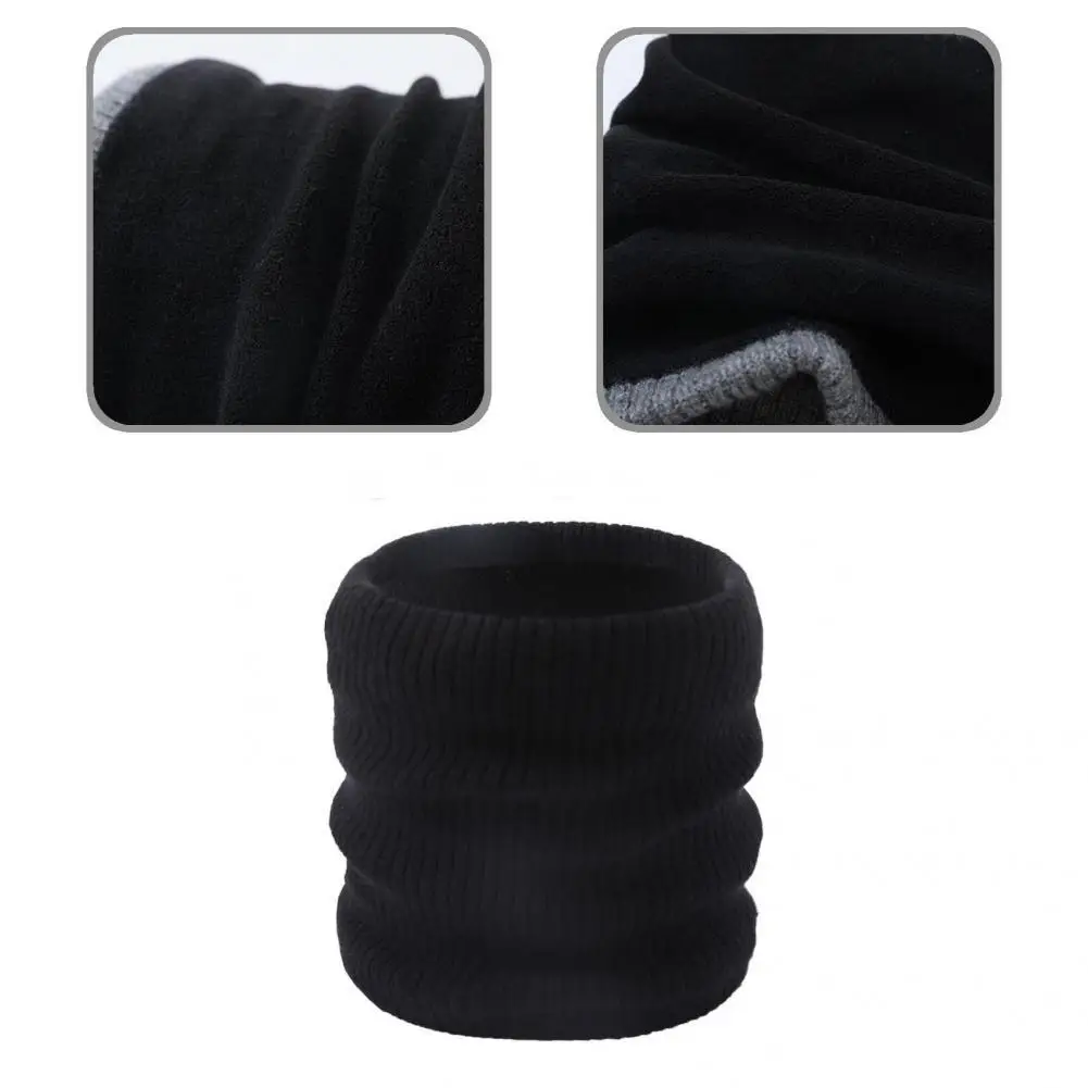 Уютный классический высокоэластичный шарф-кольцо в виде кольца для занятий