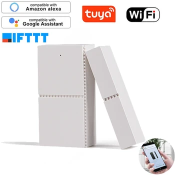 

Tuya Smart WiFi Door Sensor 433mhz Wireless APP Control Door Window Security Alarm Opening Door Sensor Compatible Alexa/IFTTT